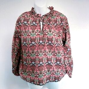 J. Crew Liberty Women's Boho blouse size XS